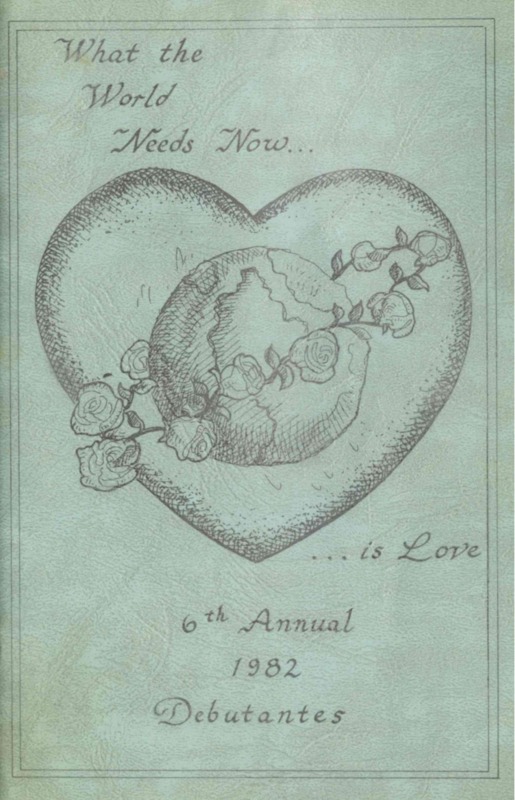 Program brochure illustrating a heart and Earth.